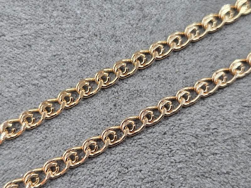 Ланцюг Xuping 3,5 мм довжина 55 см колір золото 18к