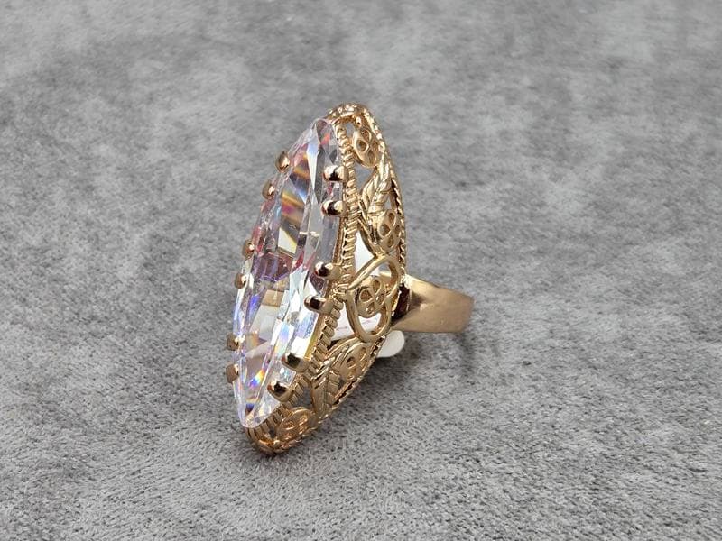 Каблучка Xuping 27*10 мм ( 16,17 розмір)