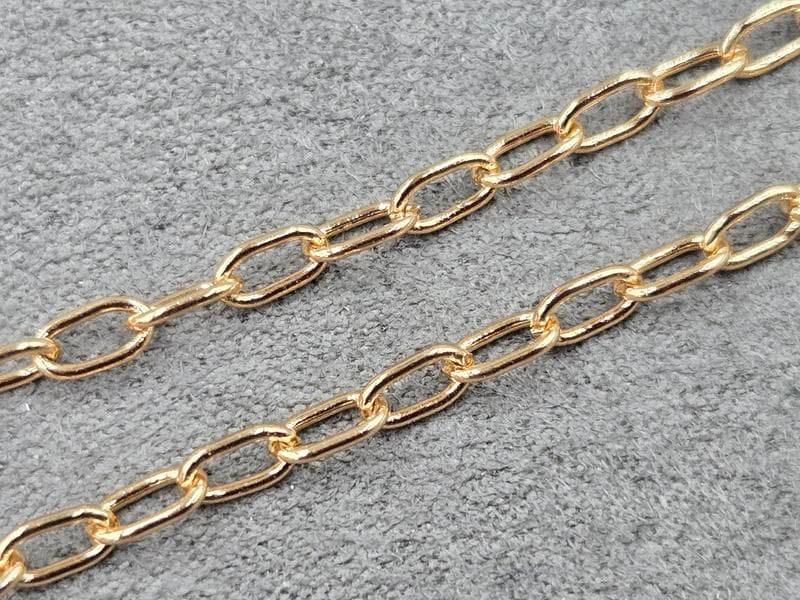 Ланцюг Xuping 3,5 мм довжина 45 см колір золото