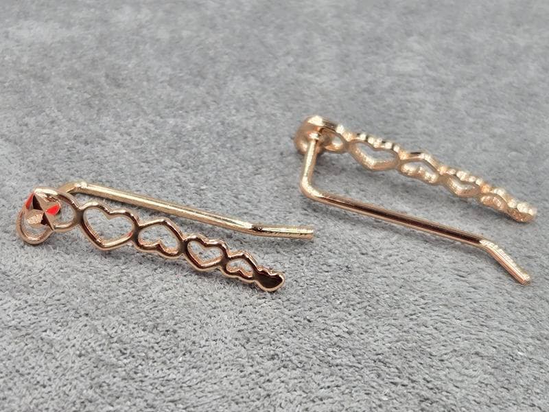 Сережки каффа Fallon 5*23 мм